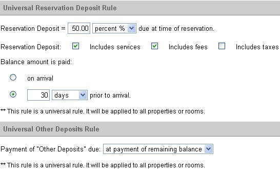 InnFirst Universal Rules Screenshot